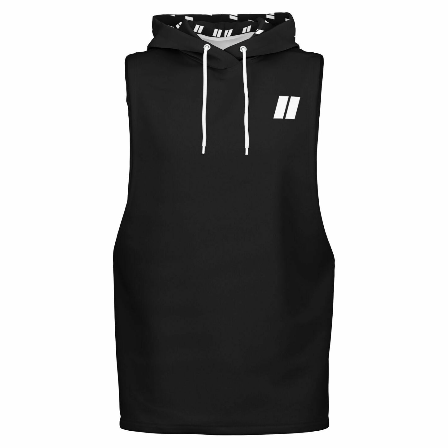 PRIIME BLK Fashion Drop Armhole Hoodie