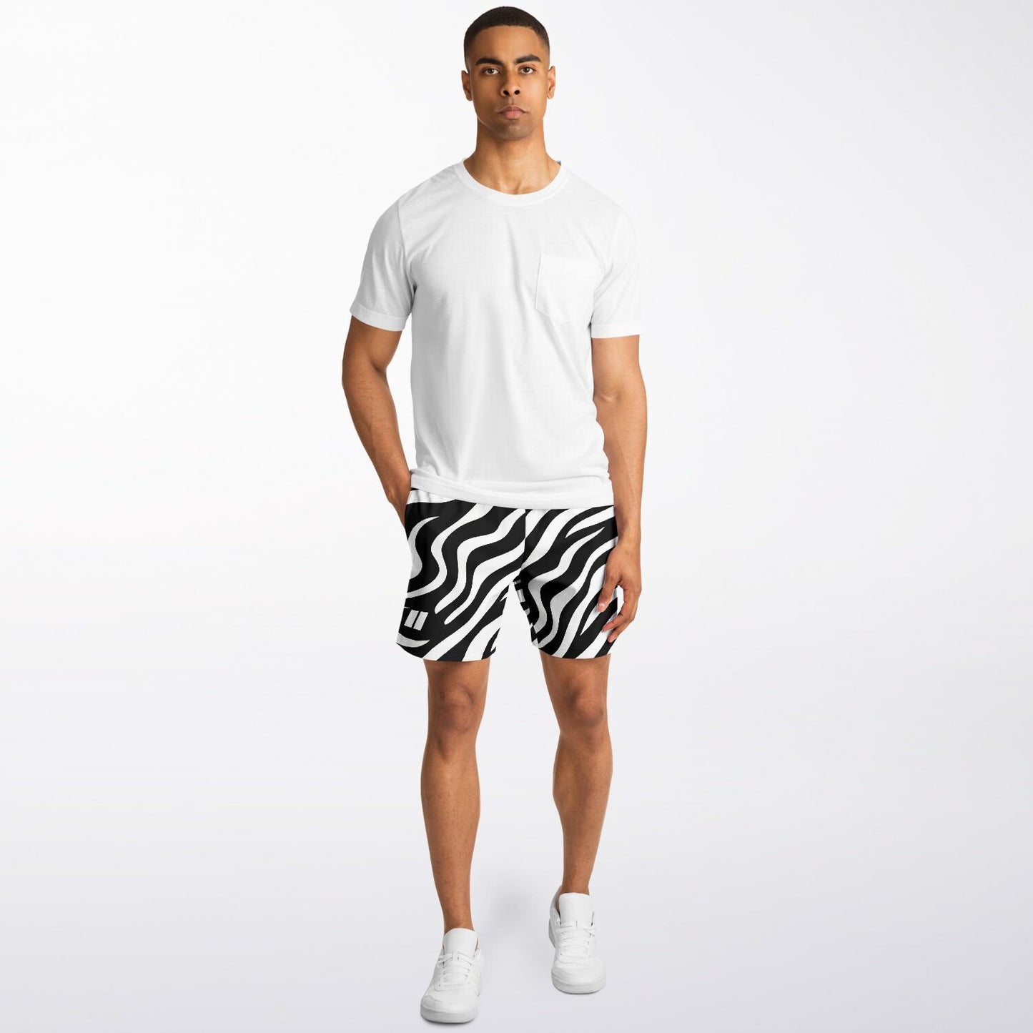 PRIIME Zebra Men's Fashion Shorts