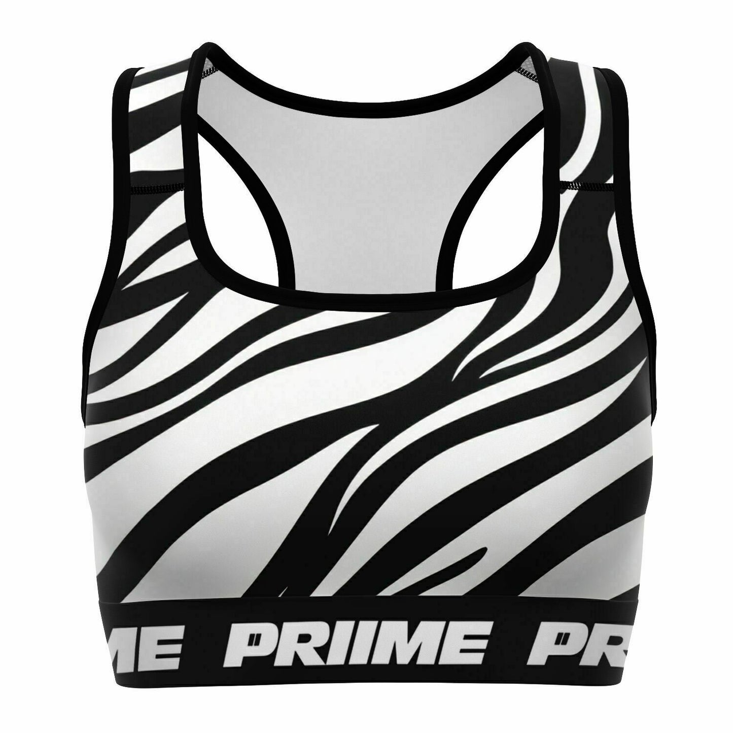 *PRIIME Zebra Women's Sports Bra