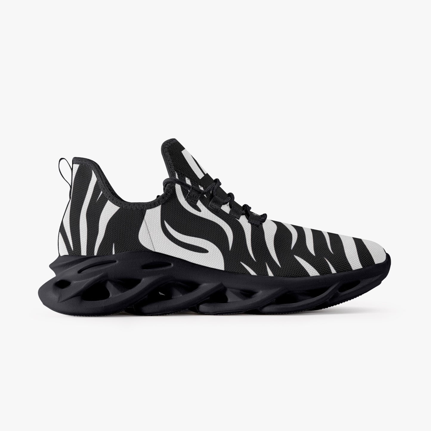PRIIME Zebra Bounce Mesh Knit Sneakers