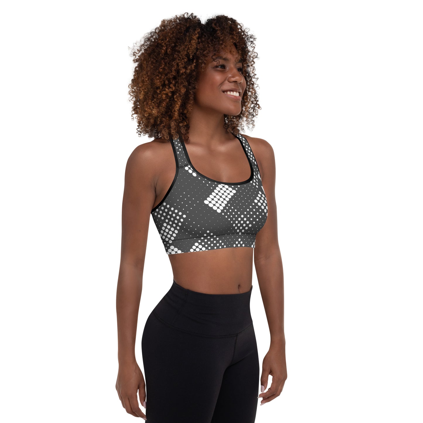 PRIIME Dotted Padded Sports Bra