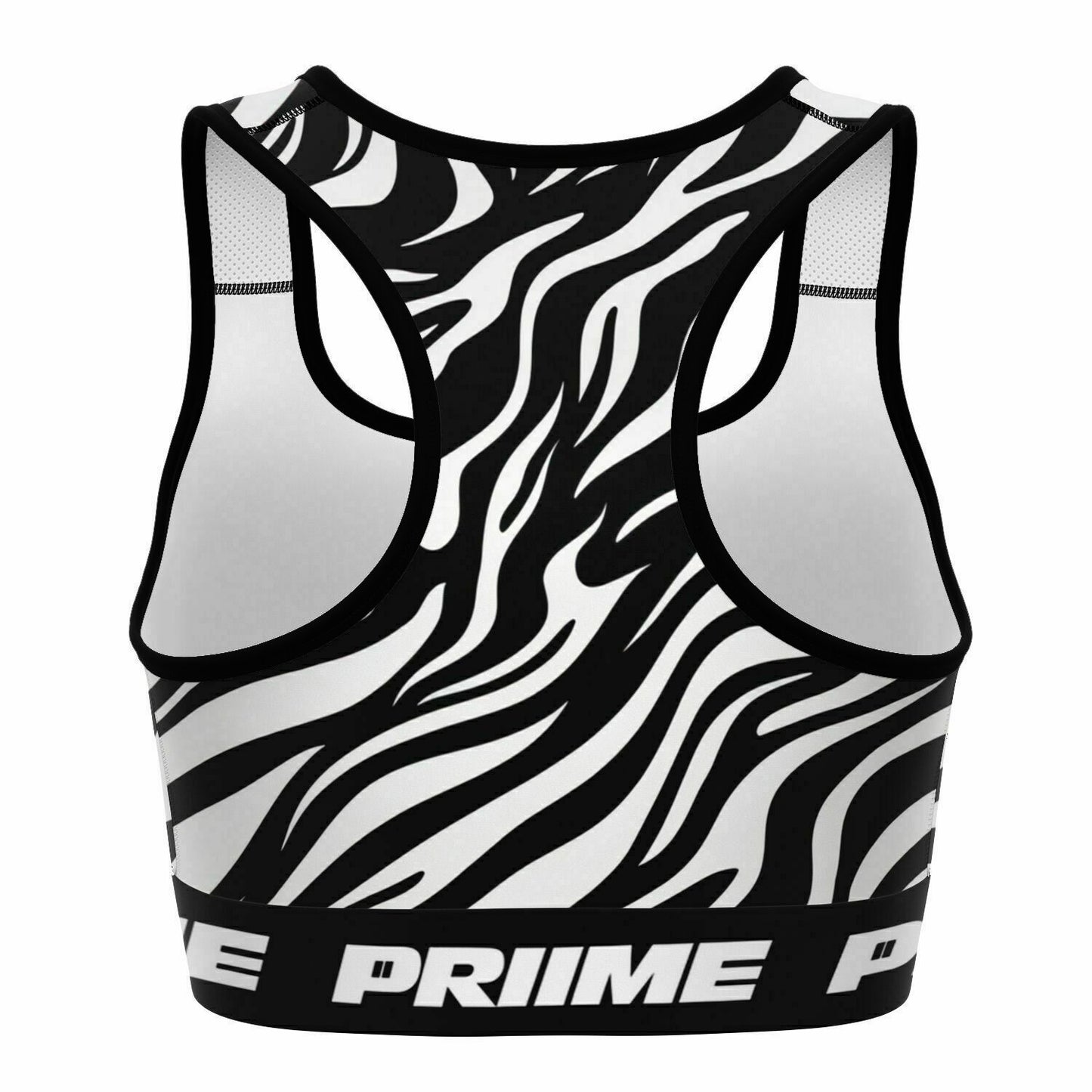 *PRIIME Zebra Women's Sports Bra