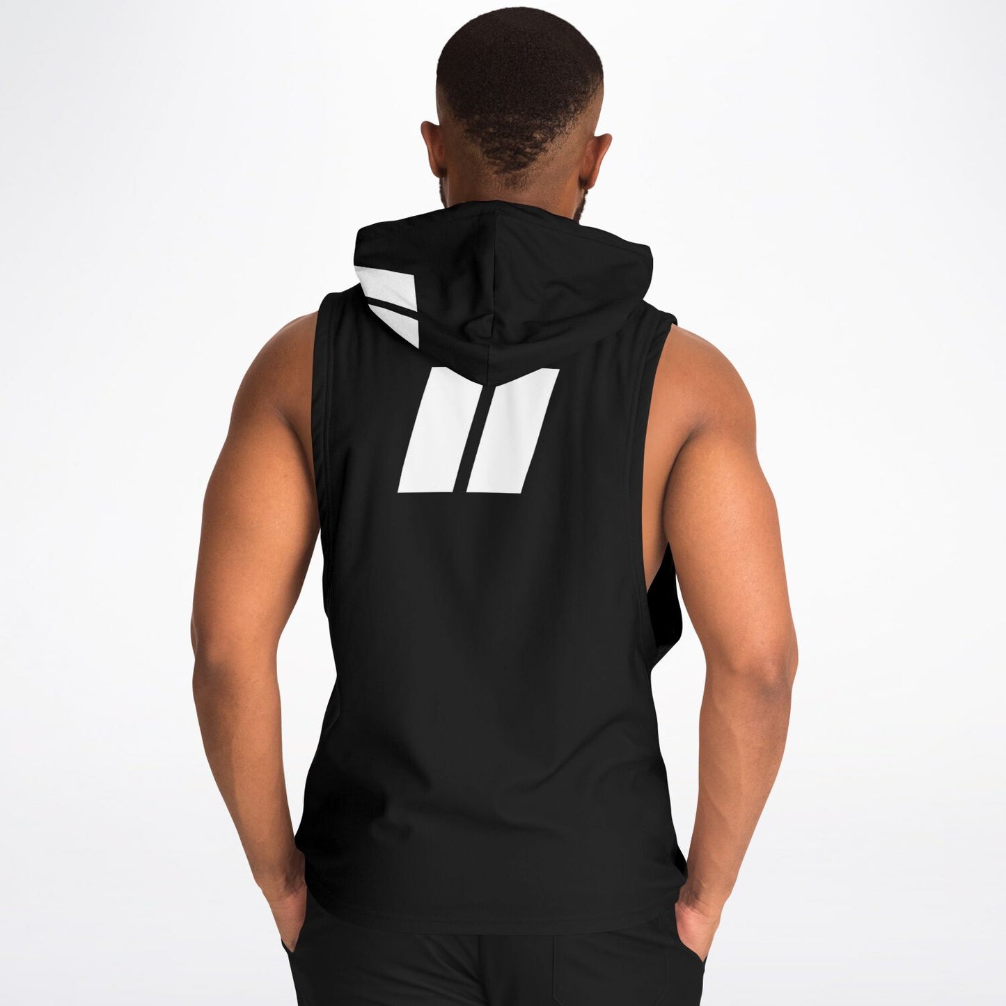 PRIIME BLK Fashion Drop Armhole Hoodie