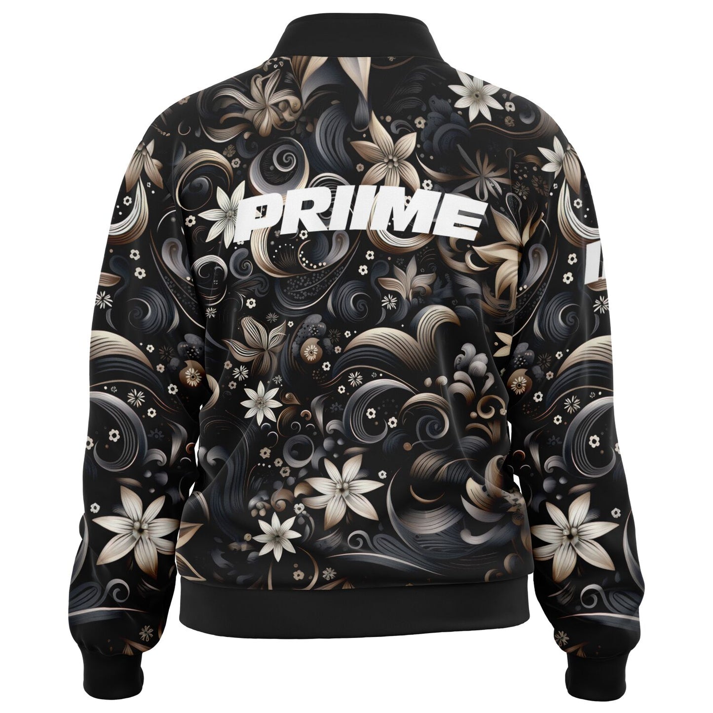 PRIIME Floral GreyGold Track Jacket