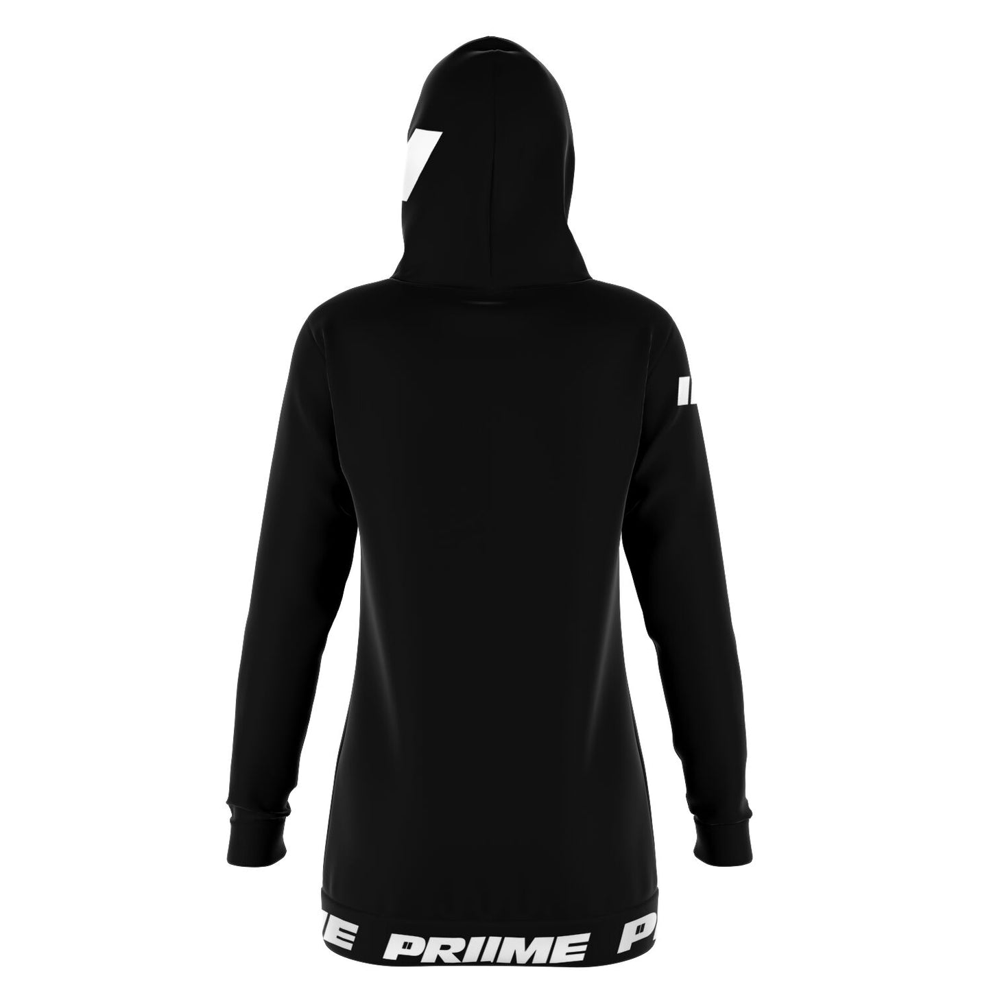 *PRIIME BLK Women's Fashion Longline Hoodie