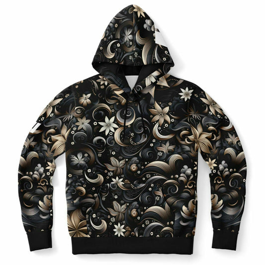 PRIIME Floral GreyGold Fashion Hoodie