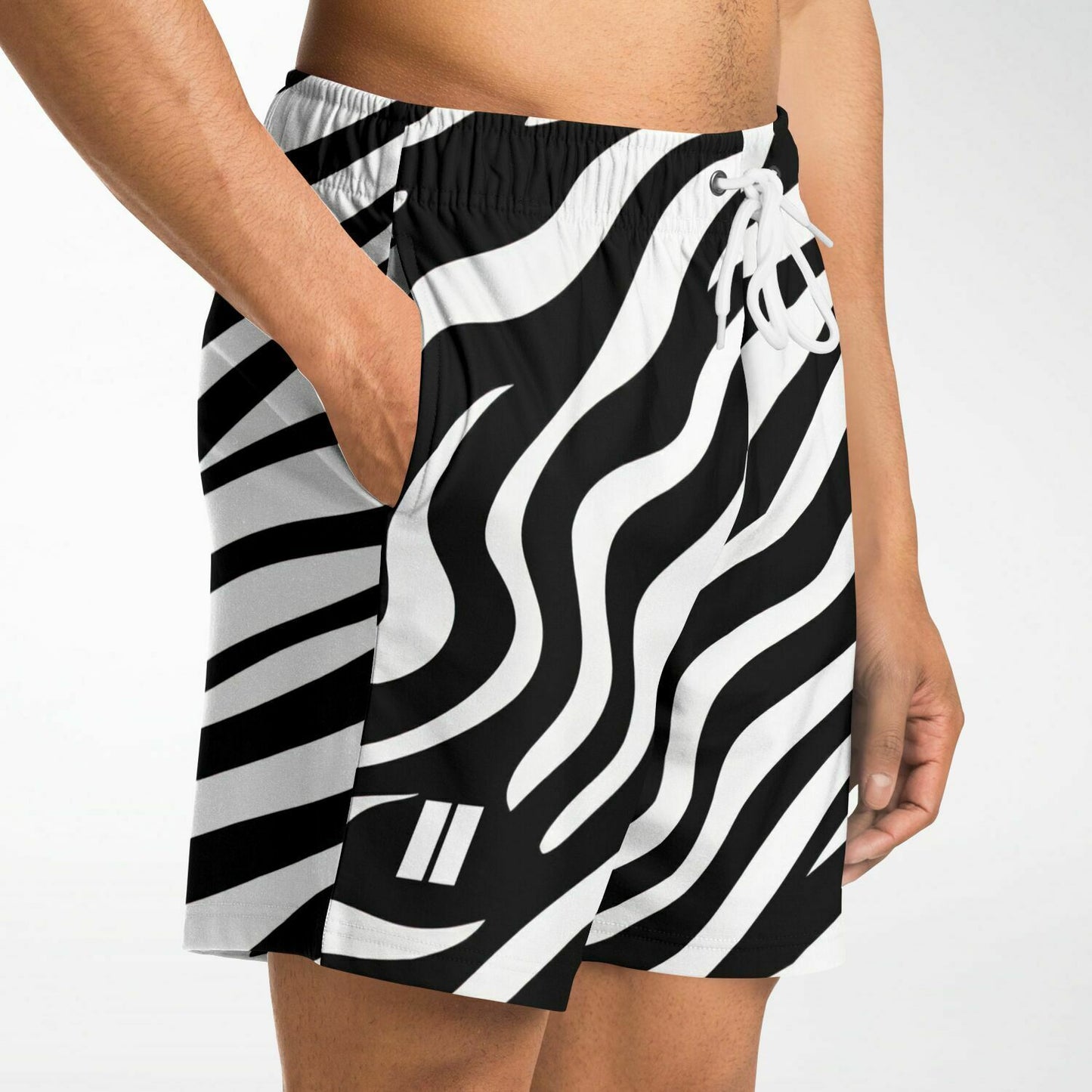 PRIIME Zebra Men's Fashion Shorts