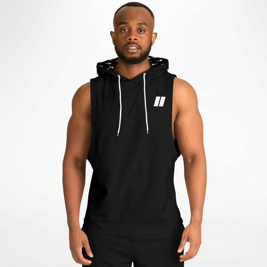 PRIIME BLK Fashion Drop Armhole Hoodie